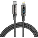 iPhone cable Budi 1.5m 20W (black)