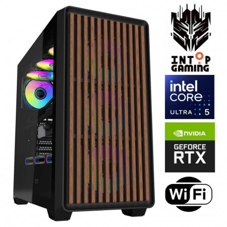 INTOP Ultra 5 245KF 64GB DDR5 1TB SSD M.2 NVME RTX5060Ti 16GB WiFi no-OS