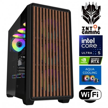 INTOP AQUA Ultra 5 245KF 16GB DDR5 500SSD M.2 NVME RTX5070 12GB WiFi no-OS