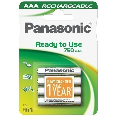 Panasonic Evolta aku AAA 750mAh P-03E/4B