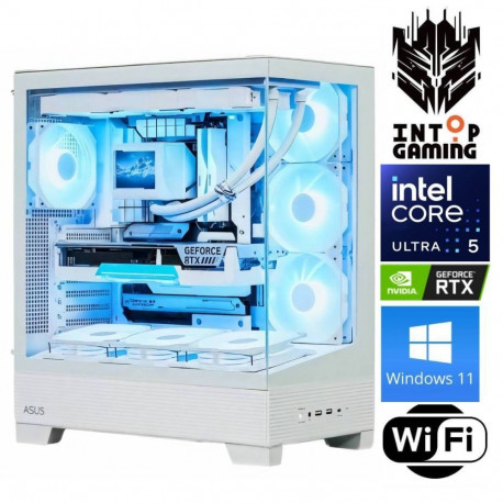 INTOP Ultra 5 245KF 64GB DDR5 1TB SSD M.2 NVME RTX5060Ti 16GB WiFi WIN11