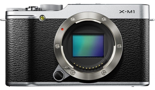 Fujifilm X-M1 корпус, серебристый