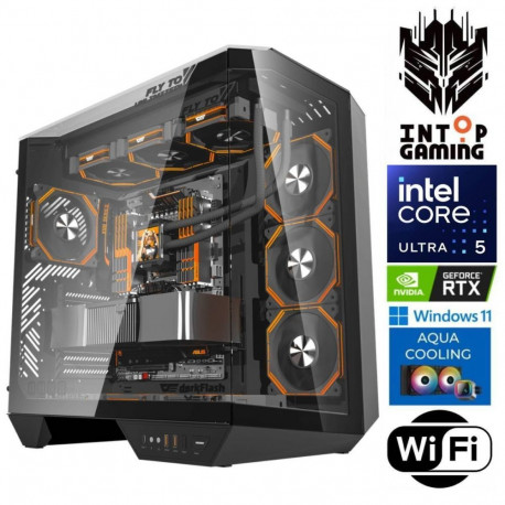 INTOP AQUA Ultra 5 245KF 32GB DDR5 1TB SSD M.2 NVME RTX5070 12GB WiFi WIN11Pro