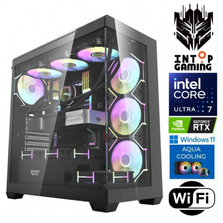INTOP AQUA Ultra 7 265KF 64GB DDR5 1TB SSD M.2 NVME+2TB RTX5070 12GB WiFi WIN11Pro