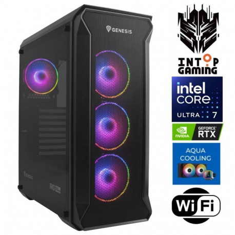 INTOP AQUA Ultra 7 265KF 16GB DDR5 1TB SSD M.2 NVME RTX5070Ti 16GB
 WiFi no-OS