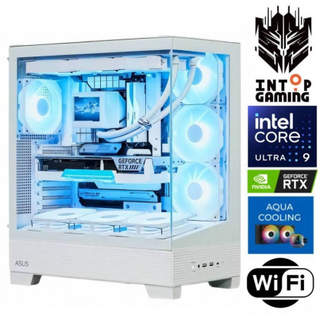 INTOP AQUA Ultra 9 285K 32GB DDR5 1TB SSD M.2 NVME+2TB RTX5080 16GB
 WiFi no-OS