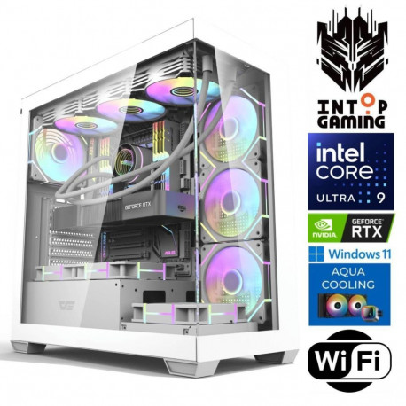 INTOP AQUA Ultra 9 285K 32GB DDR5 1TB SSD M.2 NVME+2TB RTX5070Ti 16GB
 WiFi WIN11
