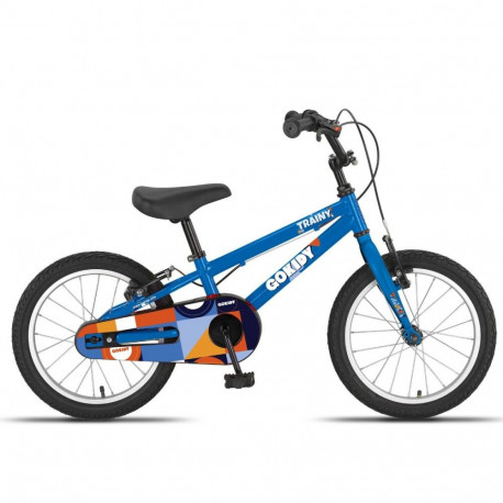 Laste jalgratas GoKidy 18 Trainy Blue (Ratta suurus: 18 Raami suurus: 11)