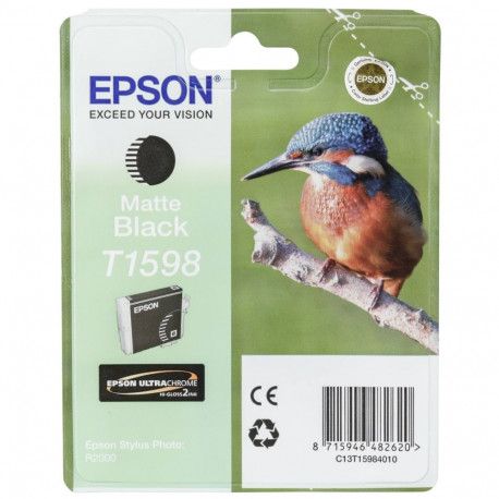 Epson ink cartridge T 159 T 1598, matte black