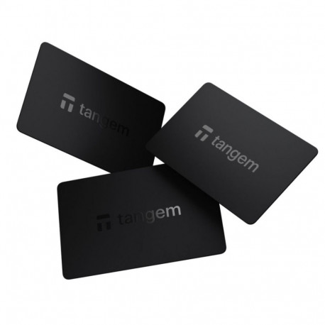 Krüptorahakott Tangem Wallet, 3 kaardiga komplekt
