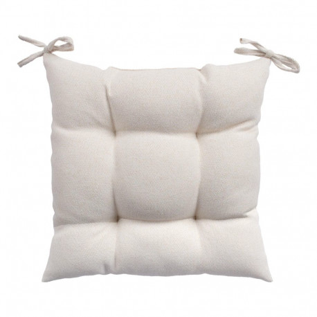 Toolikate SUMMER 40x40x2,5cm, naturaalvalge, 100% polüester, kangas 467