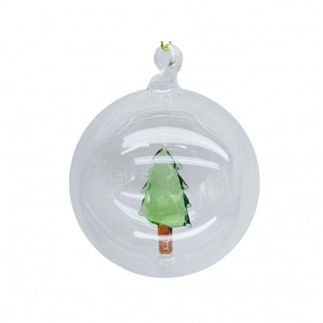 Jõuluehe JOY TREE GLASS D8cm, klaas