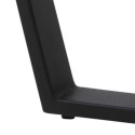 Diivanilaud AMBLE D77xH44cm, must, melamiin, metall