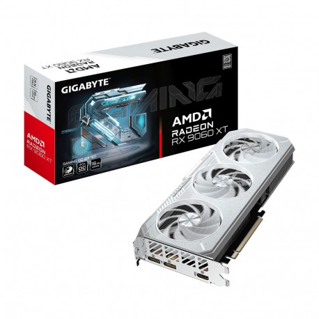 Gigabyte Radeon RX 9060 XT GAMING OC ICE 16G | AMD | 16 GB | Radeon RX 9060 XT | GDDR6 | HDMI ports 