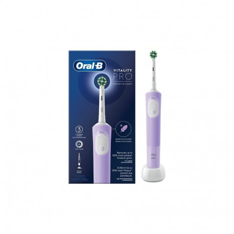 Oral-B elektriline hambahari Vitality Pro laetav täiskasvanutele 1 harjapea 3 harjamisrežiimi lilla