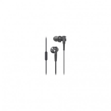 Wire earphones Jack 3,5 mm Sony MDR-XB55APB black