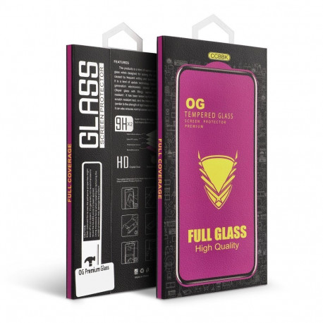 OG 6D Premium Glass - for Iphone 15 / 16 black