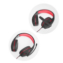 Wire headphones USB A Art gaming HERO black