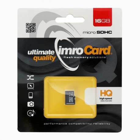 IMRO memory card microSDHC 16GB