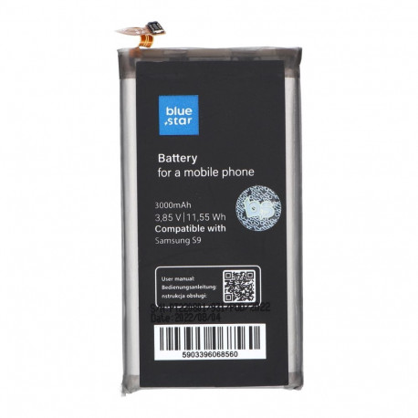 Battery for Samsung S9 3000 mAh Blue Star Premium