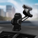 Car phone holder Forcell F-Grip Carbon Bracket mounting arm windshield / dashboard black