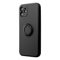 Case for iPhone 12 PRO MAX Silicone Ring black