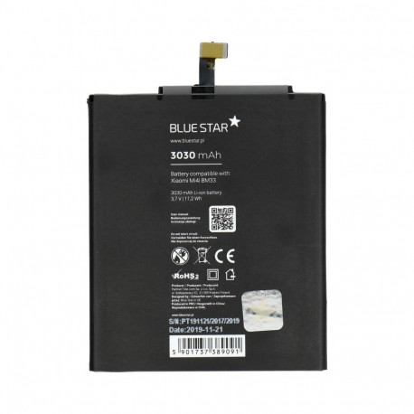 Battery for Xioami Mi4i (BM33) 3030 mAh Blue Star
