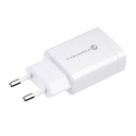 Phone charger Forcell F-Energy USB A QC3.0 2,4A 18W TFK-TC-1099 white