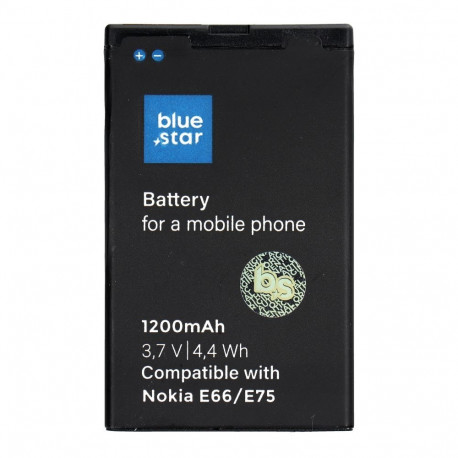 Battery for Nokia E66 / E75 / C5-03 / 3120 Classic / 8800 Arte Saphire 1200 mAh Blue Star Premium