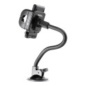 Car phone holder Forcell F-Grip Regular 27 cm windshield / dashboard / air vent black