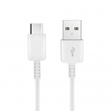 Cable USB A to Type C 2.0 HD21 1A 1 m white
