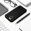 SILICONE case for IPHONE 15 Pro Max black