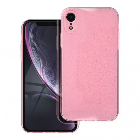Case for iPhone XR Clear Case 2 mm Blink pink