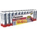 Panasonic батарейки LR6EPS/12+12