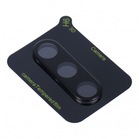 5D Full Glue Tempered Glass Camera Lens for Samsung A14 4G / A14 5G black
