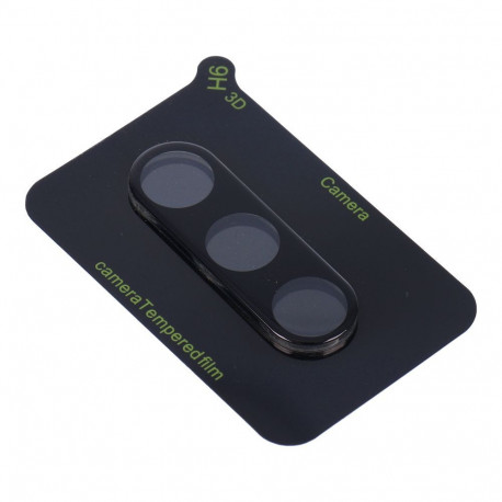 5D Full Glue Tempered Glass Camera Lens for Samsung S23 PLUS black