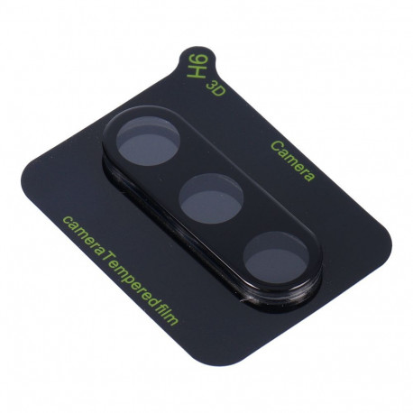 5D Full Glue Tempered Glass Camera Lens for Samsung A54 / S23 FE black