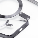 Case for iPhone 12 PRO MAX Electro Mag Cover compatible with MagSafe black