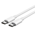 Cable Type C to Type C PD 40W HD23 1 m white