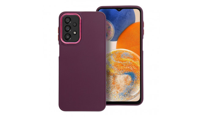 Case for Samsung A23 5G Frame purple