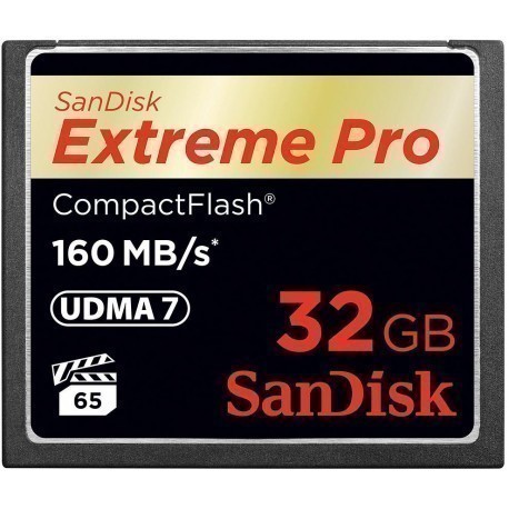 Sandisk atmiņas karte CF 32GB ExtremePro 160MB/s