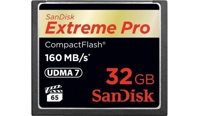 Sandisk карта памяти CF 32GB ExtremePro 160MB/s