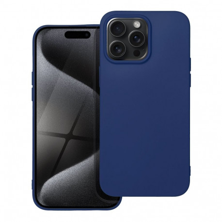 Case for iPhone 15 PRO MAX Soft dark blue