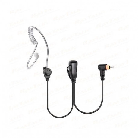EM-3927-H4/SC/1W acoustic tube earpiece with lapel PTT for Hytera  multiconnector