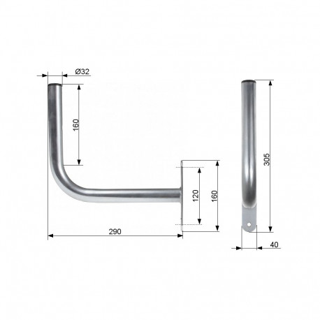 Wall mount UML-32L30