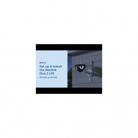 Reolink Duo 2 LTE panoraamkaamera 4G akuga kaamera G750