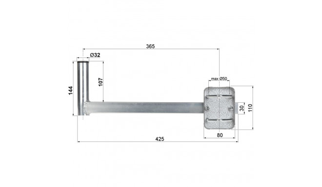 PIPE MOUNT URL-32H30