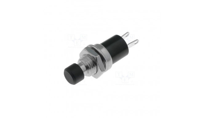 PS-02 switch, push-button, SPST-NC contacts