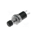 PS-02 switch, push-button, SPST-NC contacts