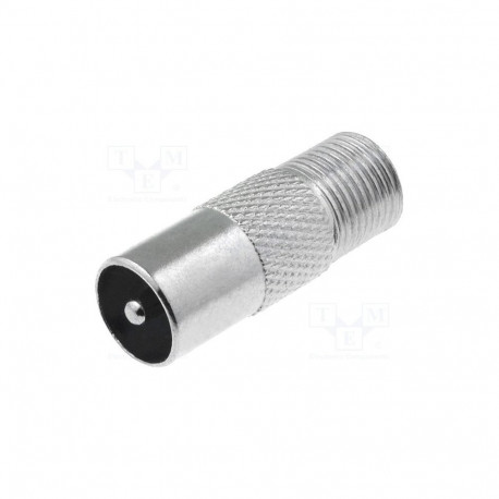 Adapter;F socket,coaxial 9.5mm plug